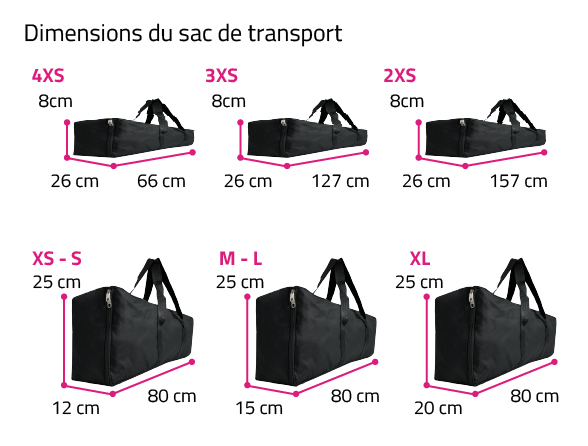 dimension du sac